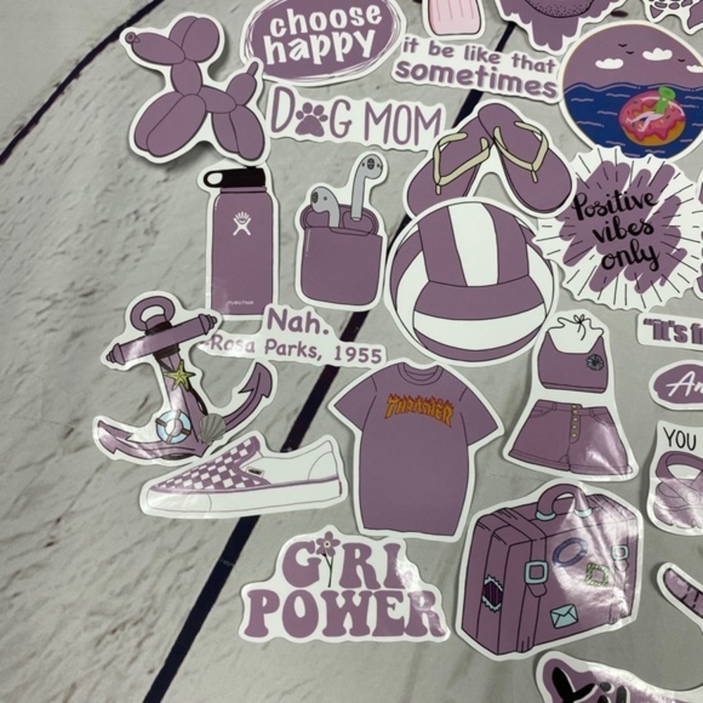 Purple Themed Sticker Bundle‎ - Picture 5 of 9